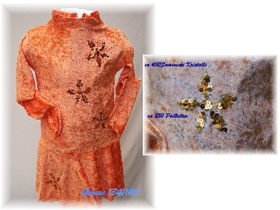 ca.450 Swarowskisteine und 250 Pailletten,grandioses Funkeln-auf dem Foto leider kaum zu sehen