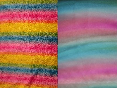 links: Pannesamt -regenbogen                                               rechts: Chiffon -regenbogen